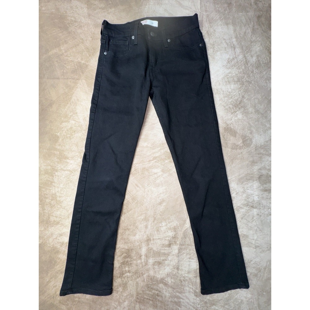 Levi's Signature Black dark wash Slim Womens 29 Jeans